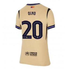 Lacne Ženy Futbalové dres Barcelona Dani Olmo #20 2025-26 Krátky Rukáv - Preč